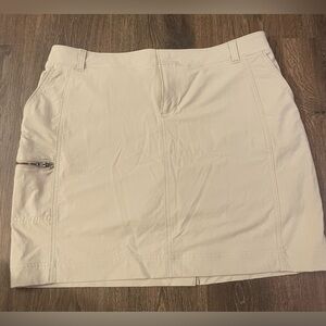 Athleta Cream Skort